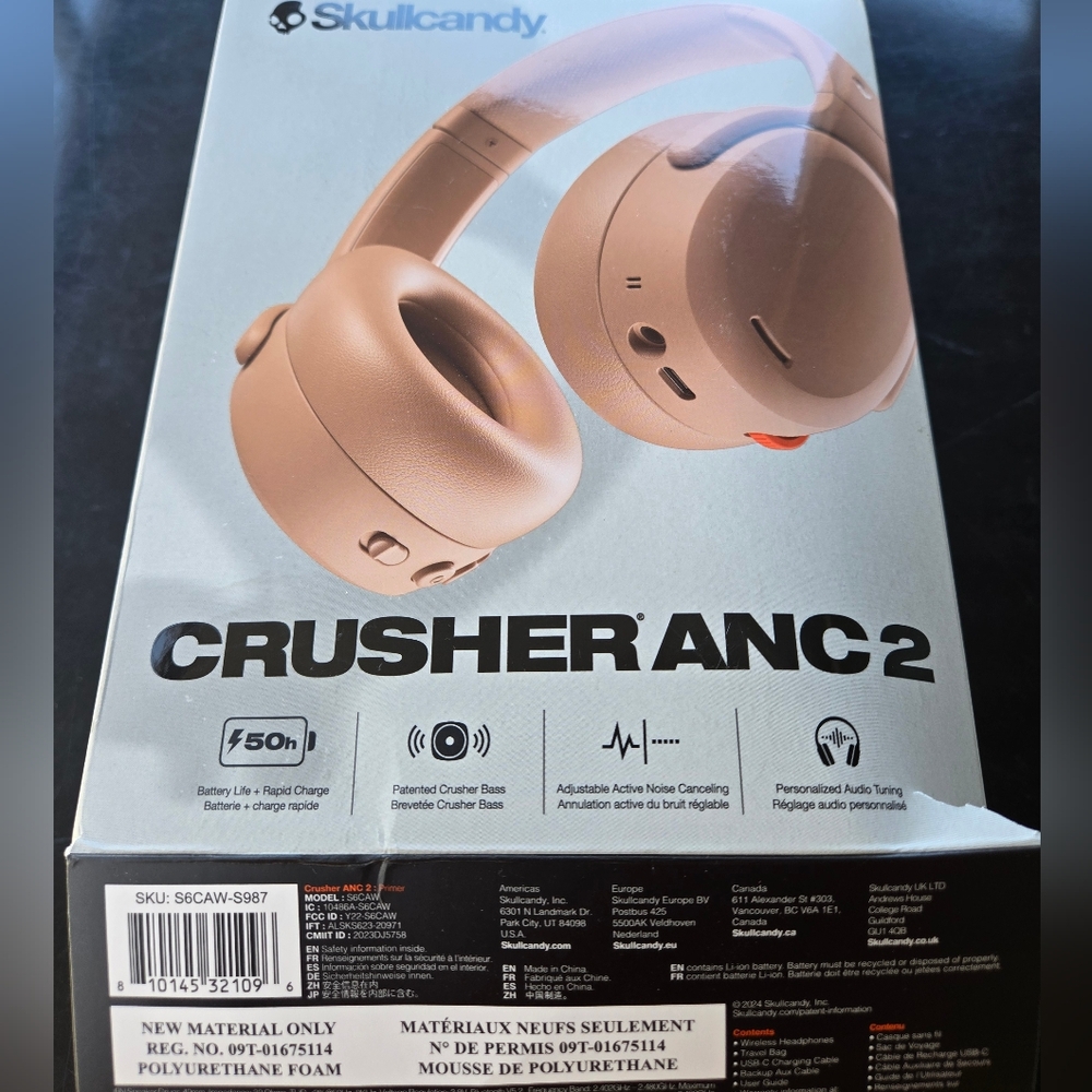 SKULLCANDY CRUSHERS ANC 2 PRIME SPECIAL EDITION WIRELESS HEADPBONES
